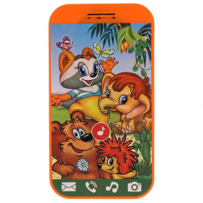 Развивающая игрушка мини-телефончик Шаинский Умка HT1067-R 1